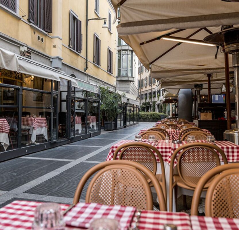 Una Taverna nel Borgo di Brera a milano